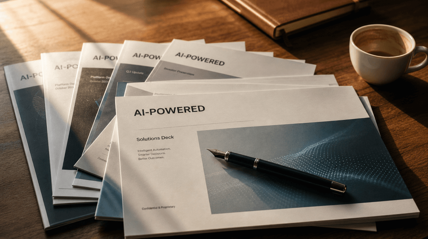 Every Pitch Deck Says 'AI' Now — What Actually Lands With Investors in 2026 — PitchVault