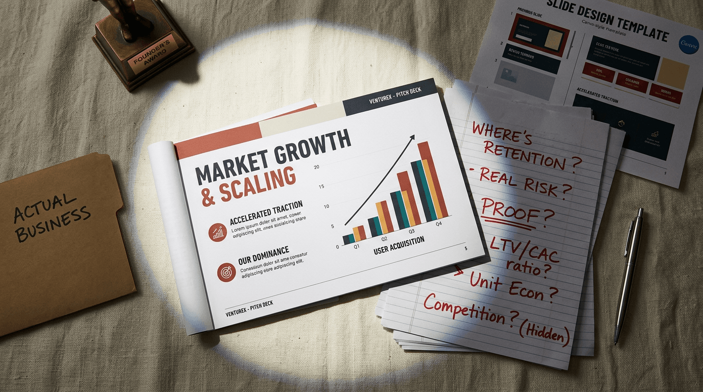 The Pitch Deck Is a Performance, and That Is the Problem